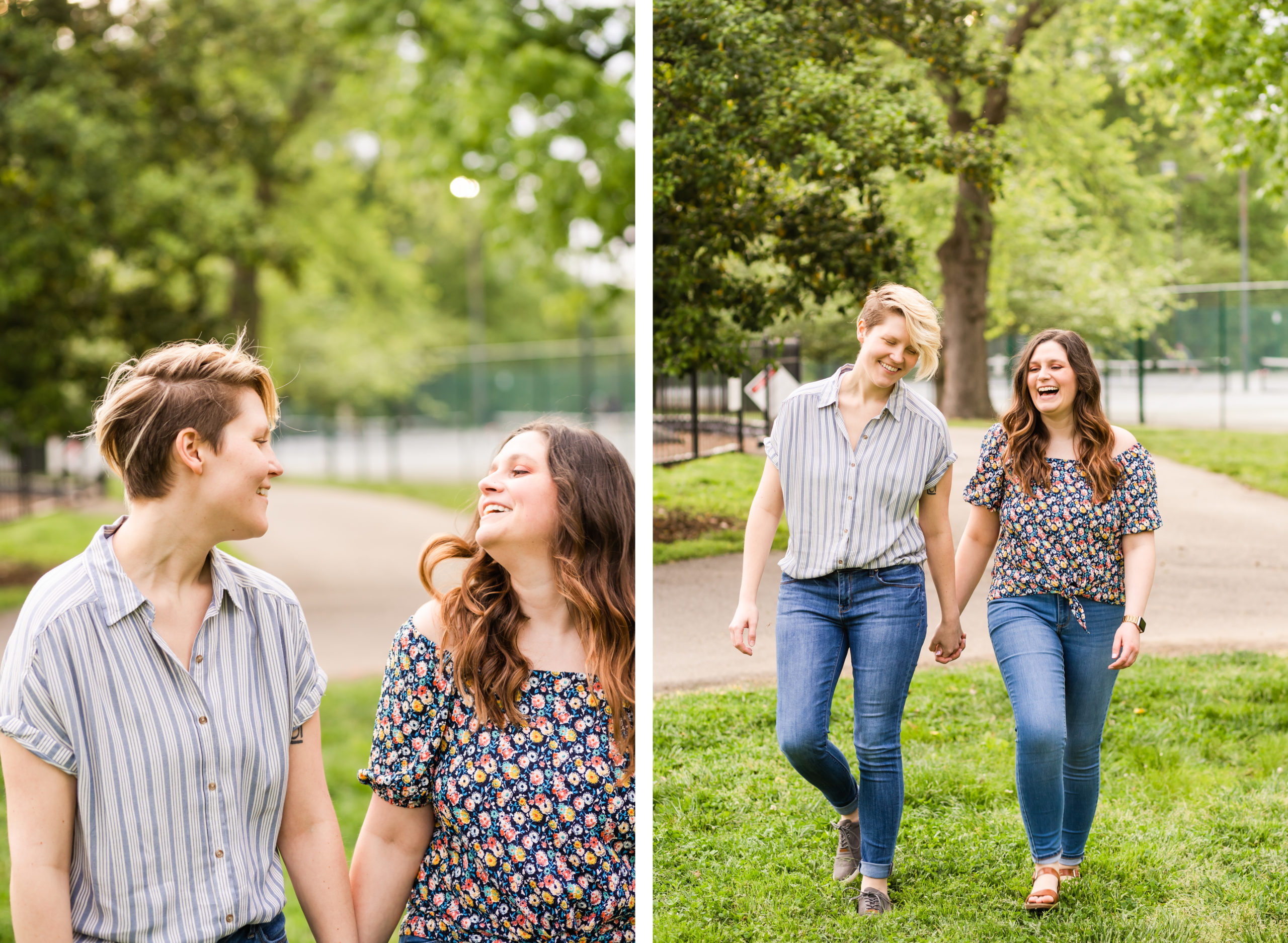 Tower Grove Park Engagement Session
