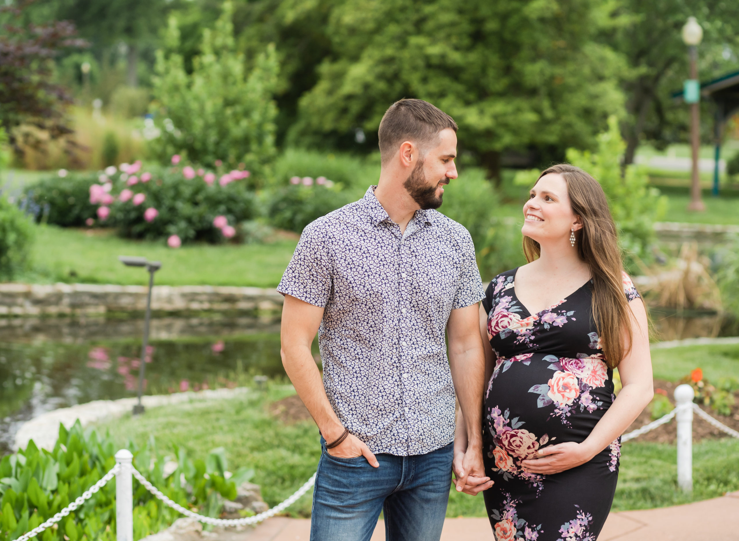 Tower Grove Park Maternity Session